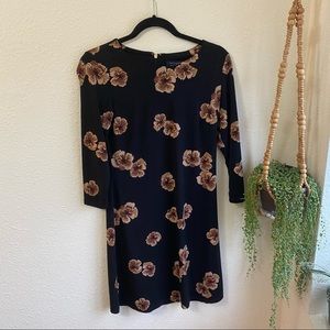 tommy hilfiger floral shift dress